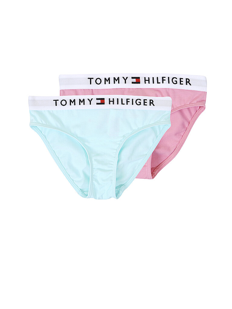 TOMMY HILFIGER Mädchen Slip 2er Pkg. rosa | 12-14J